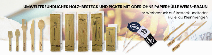 Besteck & Bestekbeutel bedruckt