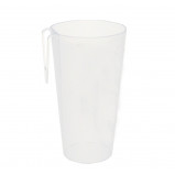 Mehrwegbecher, semi-transparent 400 ml